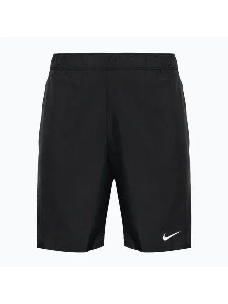 Pantaloni scurți de tenis Nike Court Dri-Fit Victory 9" pentru bărbați alb/negru alb