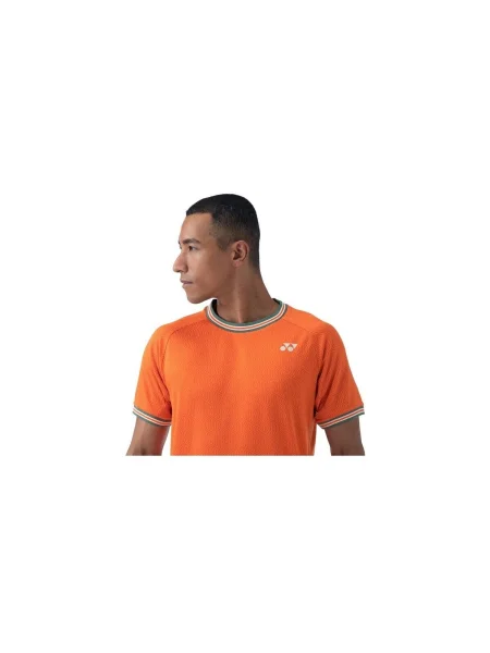 Kerek nyakú póló Yonex narancsszínű