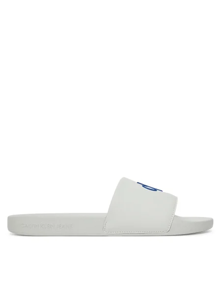 Papuci Calvin Klein Jeans gri