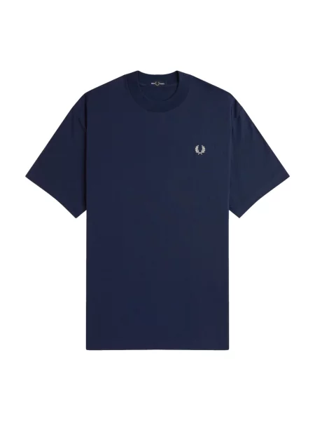 Haftowana koszulka Fred Perry niebieska