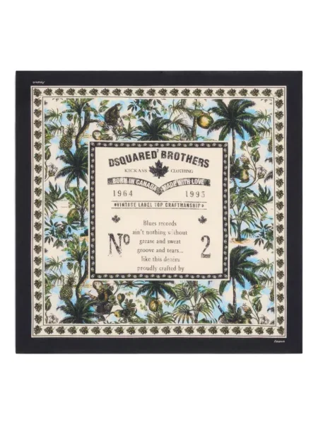 Fular Dsquared2 business negru