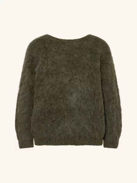 Ba&Sh Svetr Fill S Alpakou khaki