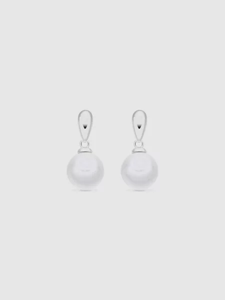 Luxenter Cercei Mobe perlat alb