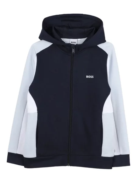 Bluza z kapturem dziecięca Bosswear niebieska