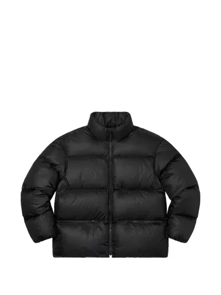 Geacă cu puf Supreme cu imagine negru