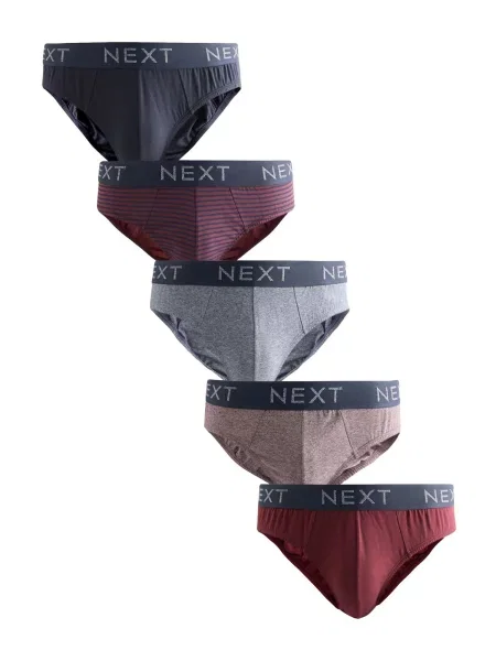 Next Slip albastru închis / amestecat / mauve / roșu burgundy / roşu închis gri