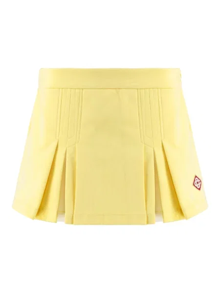 Spódnica plisowana Casablanca żółta
