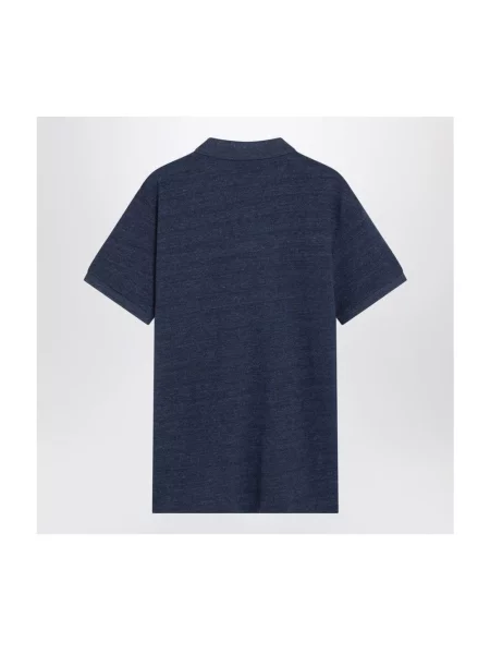 Koszulka polo Polo Ralph Lauren z siateczki niebieska