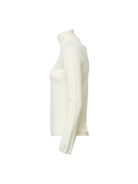 Sweter z golfem Zanone do golfa biały
