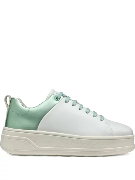 Sneakerși Geox alb