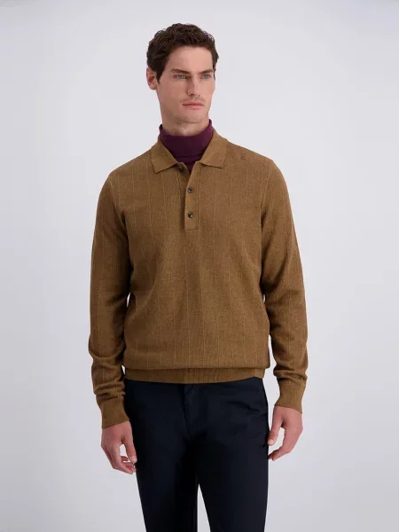 Поло Pierre Cardin коричневое