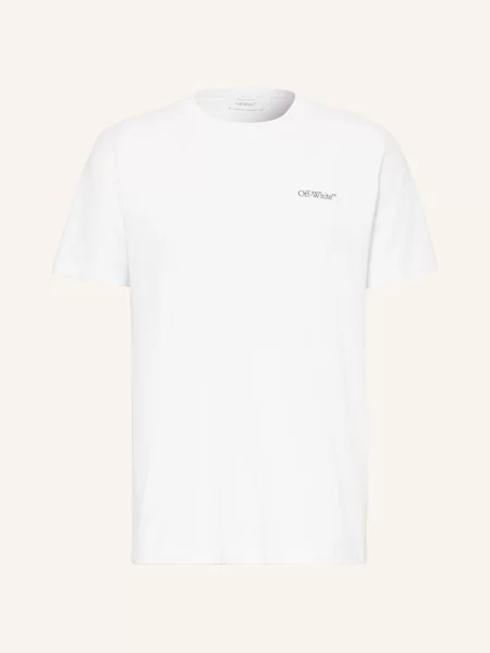 Off-White Koszulka weiss biała