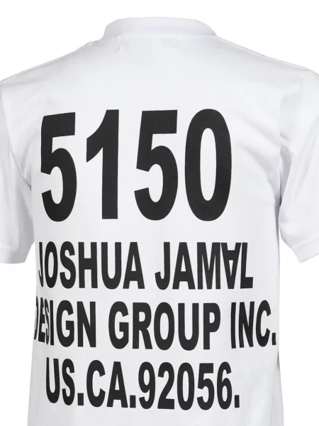 Tricou Joshua J. cu imagine alb