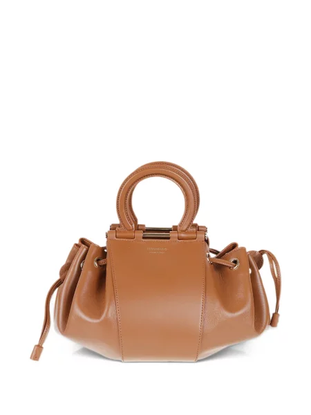 Τσάντα Ferragamo καφέ