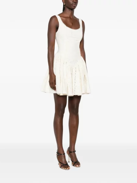 Rochie mini Agua By Agua Bendita cu broderie