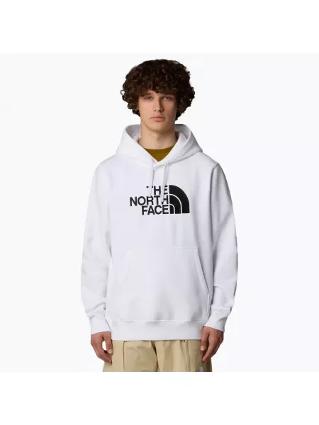 Мъжки суитшърт The North Face Drew Peak Pullover Hoodie white/black бяло