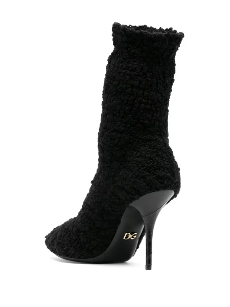 Kotníkové boty Dolce & Gabbana černé