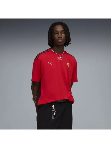 PUMA koszulka Scuderia Ferrari CLOUDSPUN Akcesoria S czerwony