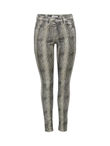 Only Petite Jeans ONLLINA gri negru