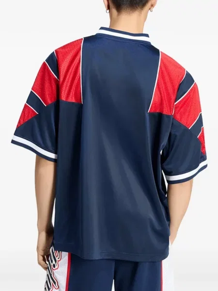 Hálós póló Adidas kék