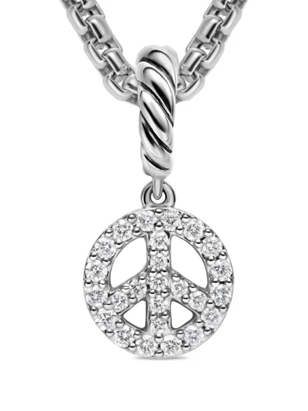 Колие David Yurman сребристо