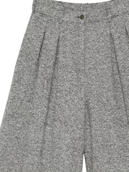 Шорти Emporio Armani от туид черно