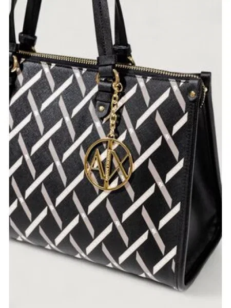 Ročna torba Armani Exchange črna