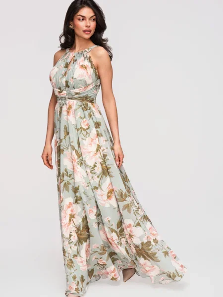Ombre Rochie de seară turcoaz