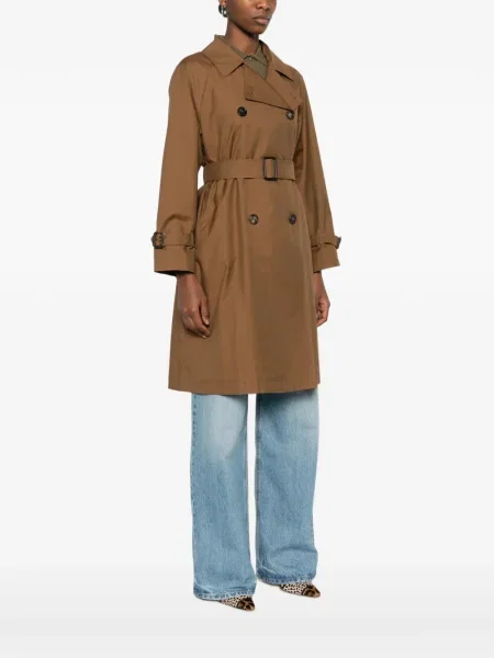 Płaszcz Max Mara dwurzędowy brązowy