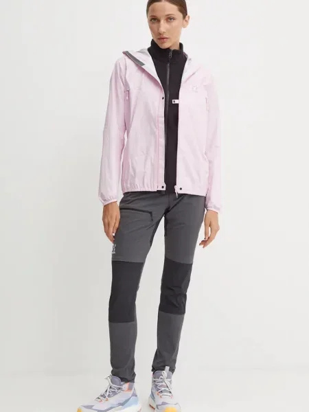 Куртка Haglofs розовая