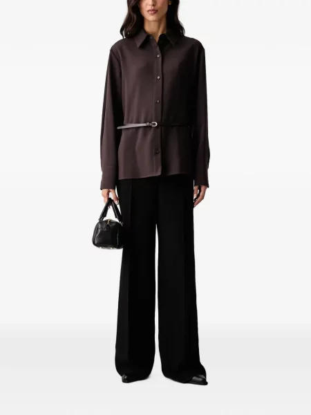 Cu centură cămașă Armani Exchange maro