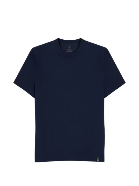 Tricou Boggi Milano din jerseu albastru