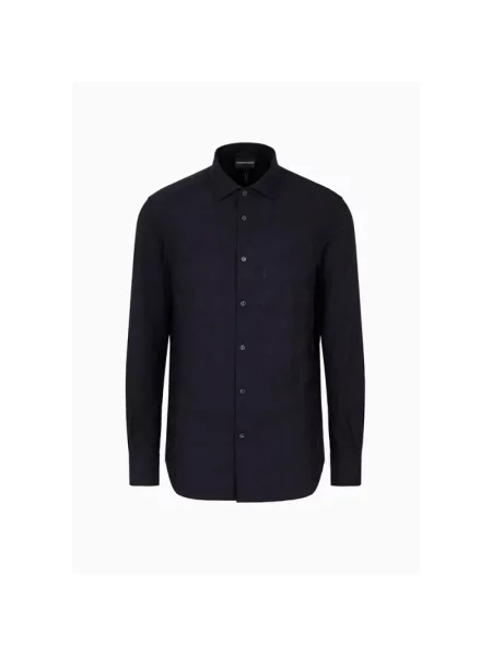 Koszula Emporio Armani casual niebieska