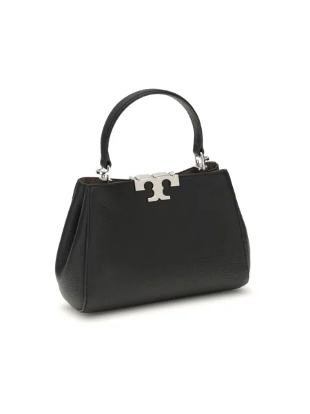 Torebka Tory Burch skórzana retro czarna