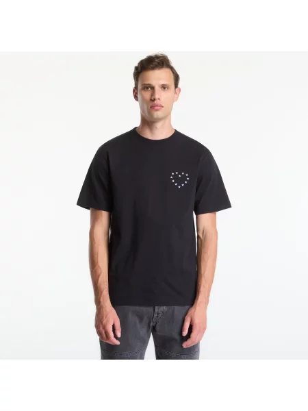 Tričko Études Studio Wonder B Heart T-Shirt Black M černé