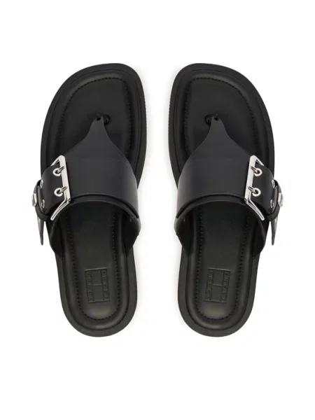 Žabky Tommy Jeans Tjw Buckle Sandal čierna