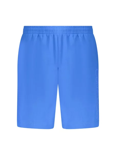 Krótkie spodnie Calvin Klein niebieskie