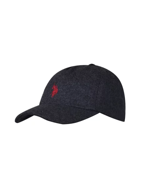 Plstěná šiltovka U.s. Polo Assn. červená