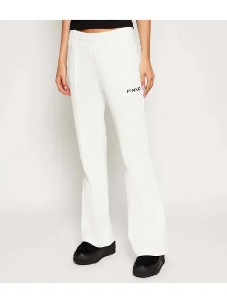 Pinko Jogger nadrág | flare fit fehér