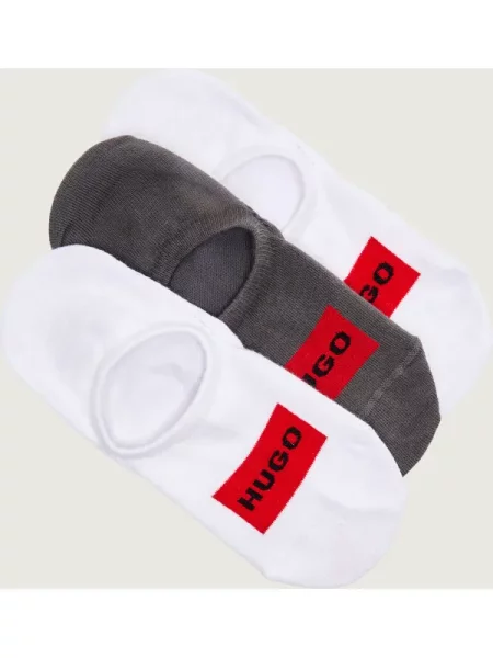Hugo Bodywear Șosete/tălpici 3 pack LC LABEL CC gri