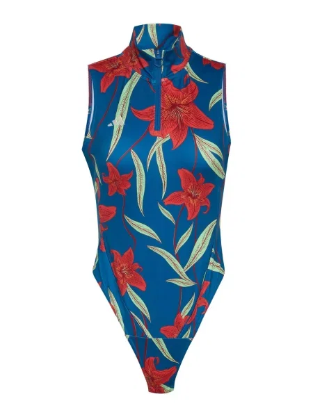 ADIDAS SPORTSWEAR Sportski bodi FARM mornarsko / pastelno zelena / narančasta / klasično crvena plava