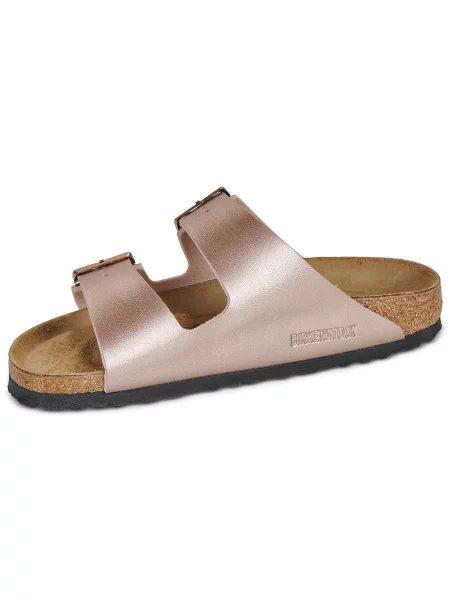 Pantofle BIRKENSTOCK Arizona BF Narrow copper růžové