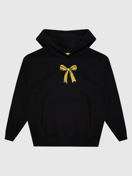 Дитяче худі Industrial Logo Off-white чорне