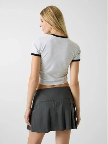Guess Jeans Póló Classic Fit szürke