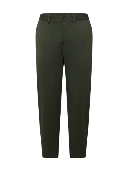 JACK & JONES Pantaloni eleganți KARL PHIL închis verde