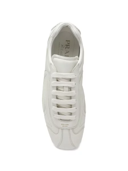 Sneakerși Prada alb