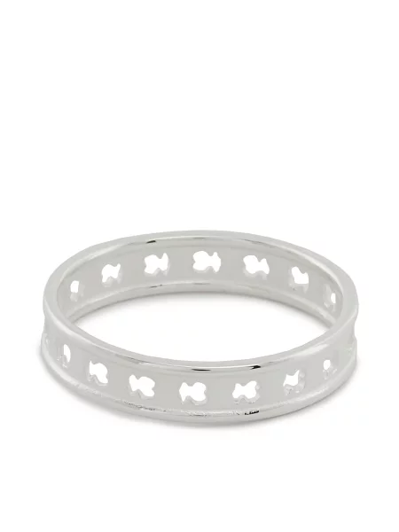 Prstan TOUS Bear srebrna