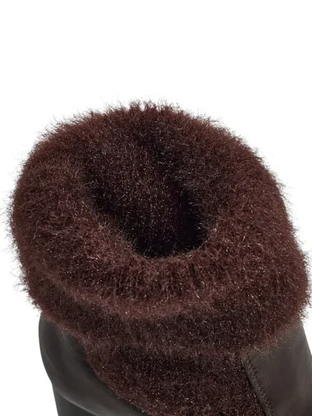 Botine Resti tricotate maro