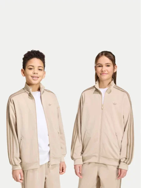 Adidas Bluza Firebird beżowy
