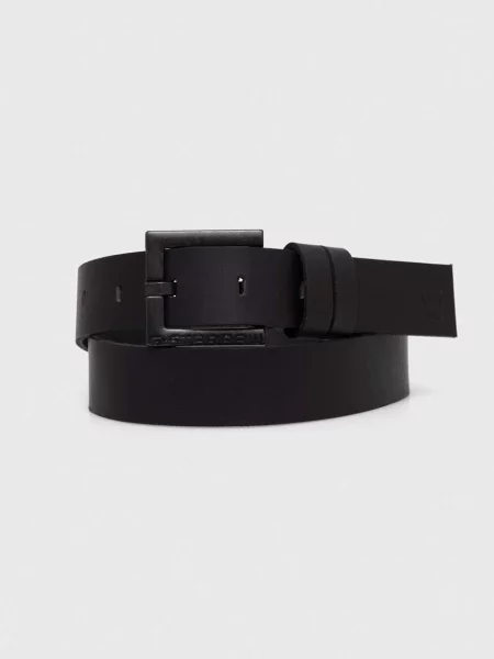 Kožený G-Star Raw pánský černá